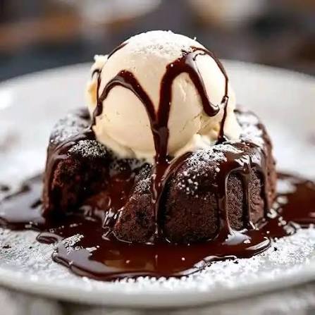 Choco Lava with Ice Cream